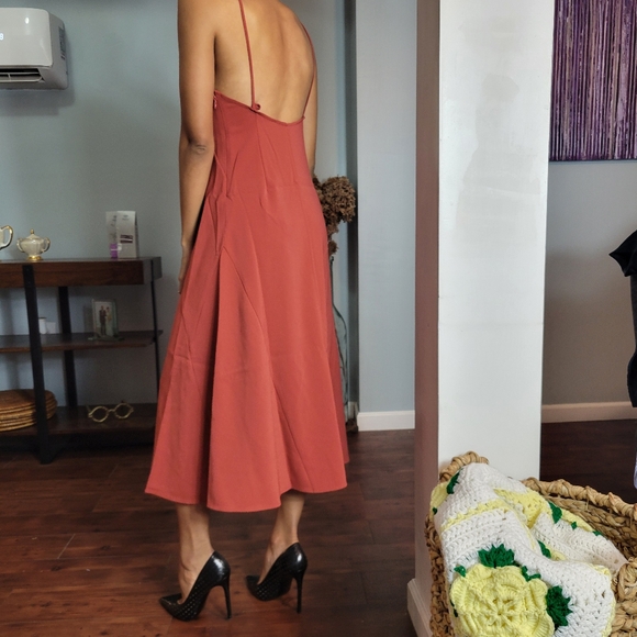 Thakoon Rust Slip Dress - Picture 10 of 16